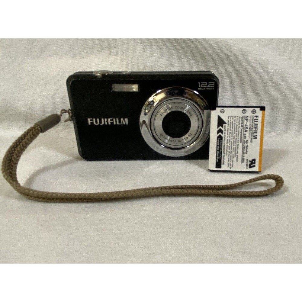 Fujifilm FinePix J40 Digital Camera 12.2MP - Black And Battery